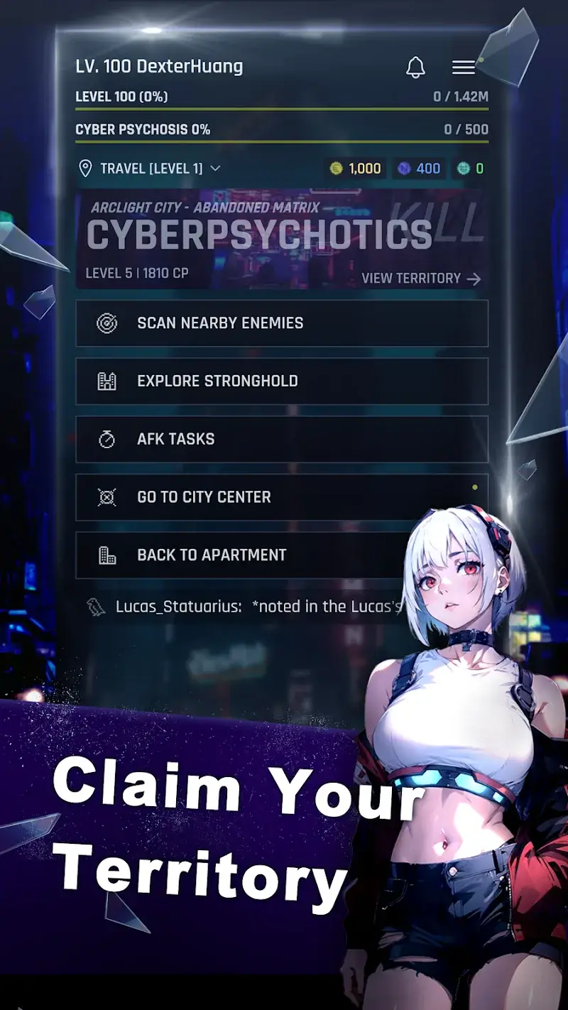 Arclight City Cyberpunk RPG - screenshot 3