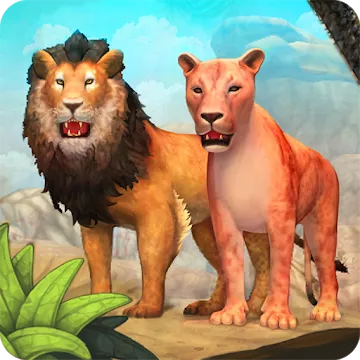 Lion Family Sim Online - Animal Simulator MOD APK icon
