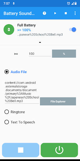 Battery Sound Alert - screenshot 3
