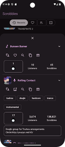 Pano Scrobbler for LastFM - screenshot 3