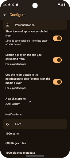 Pano Scrobbler for LastFM - screenshot 4