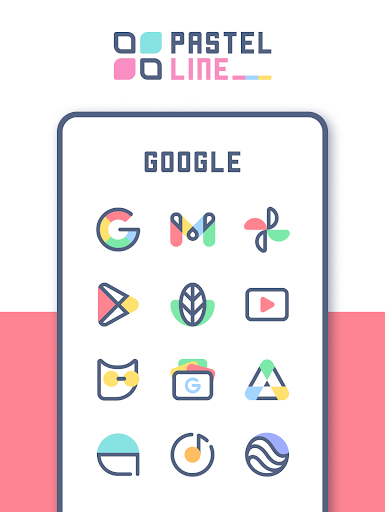PastelLine IconPack - screenshot 3