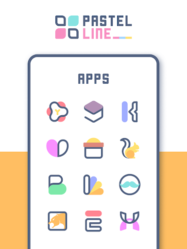PastelLine IconPack - screenshot 5