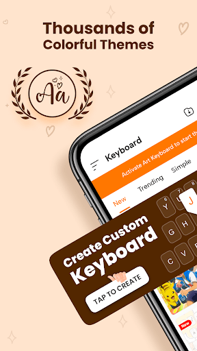 Keyboard Themes - Fonts, Emoji - screenshot 1