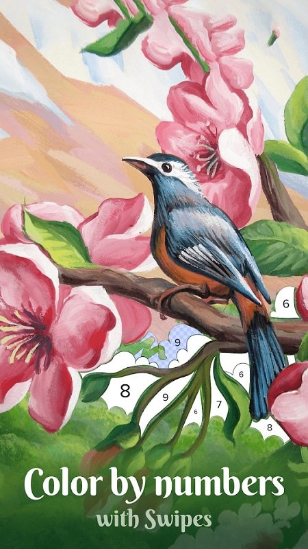Color by Number – Colorswipes APK - screenshot 2