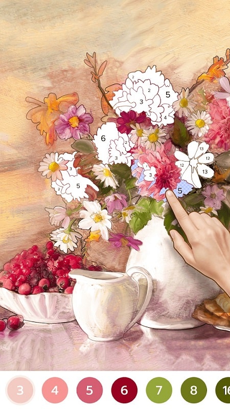 Color by Number – Colorswipes APK - screenshot 3