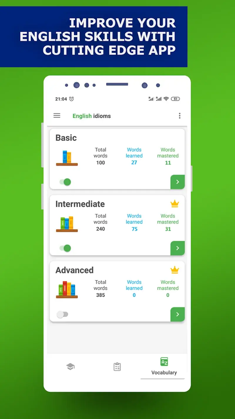 English Idioms & Slang Phrases - screenshot 2