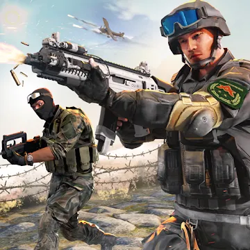Modern Action Warfare : Offline Action Games 2021 MOD APK icon