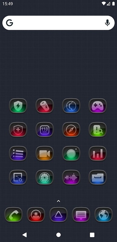 Asabura icon pack APK - screenshot 1