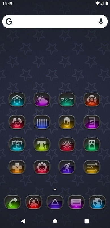 Asabura icon pack APK - screenshot 3
