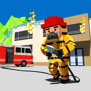 NY City Firefighter Station Craft & Simulation MOD APK icon