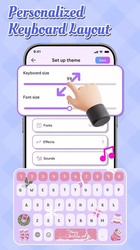 Emoji Font Keyboard &amp; Themes APK - screenshot 1