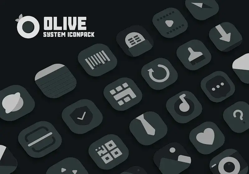 Olive Icon pack - screenshot 3