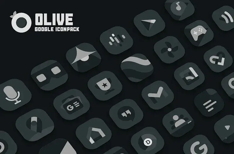 Olive Icon pack - screenshot 6