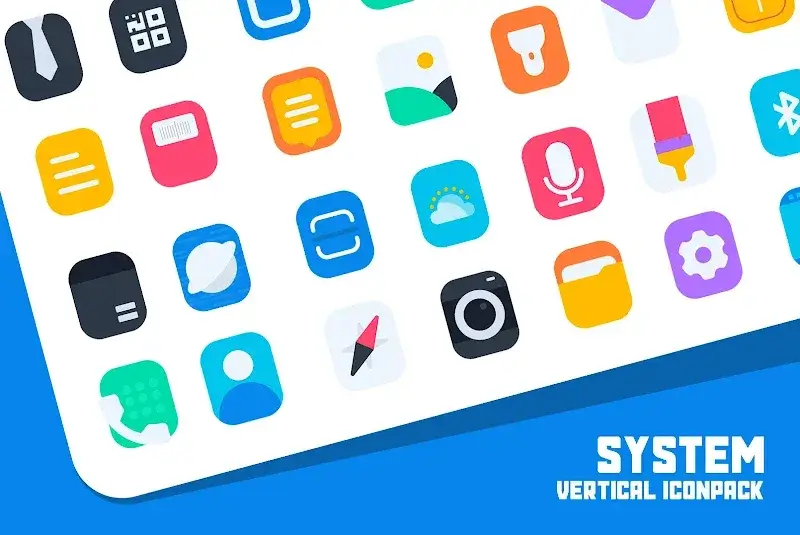 Vertical IconPack - screenshot 1