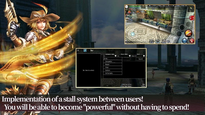 Release AVABEL CLASSIC MMORPG APK - screenshot 1