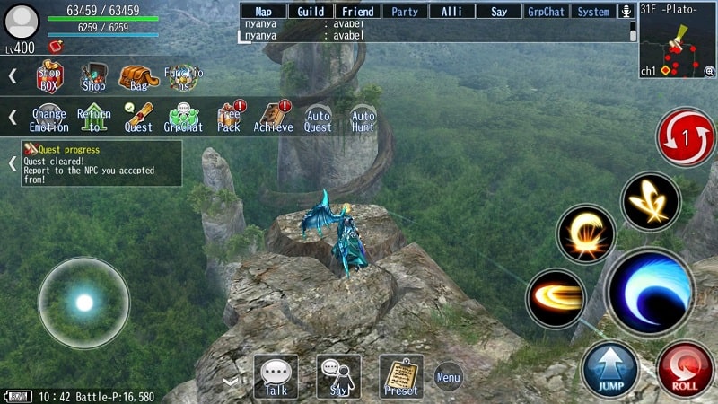 Release AVABEL CLASSIC MMORPG APK - screenshot 3
