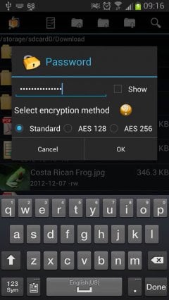 AndroZip Root File Manager - screenshot 3