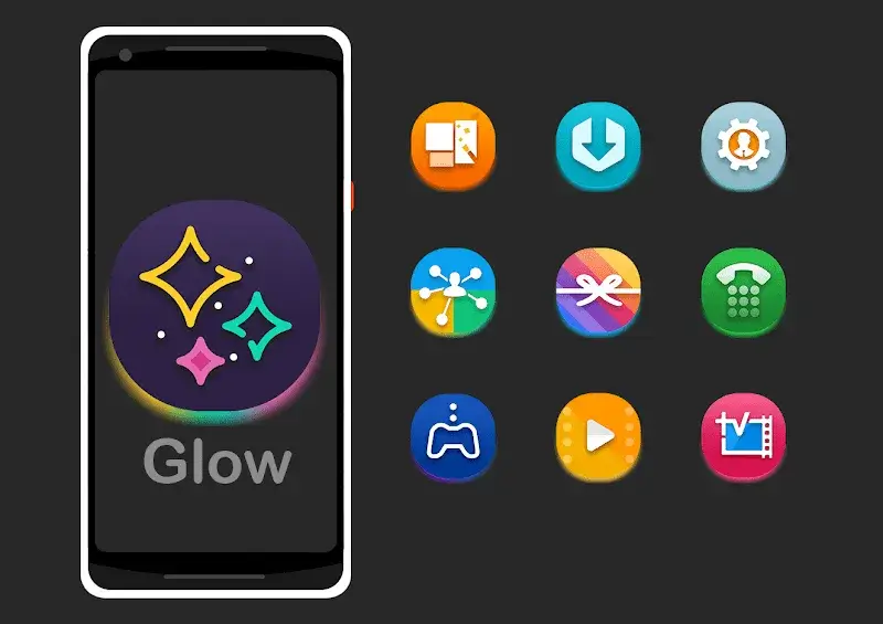 Glow - Icon Pack - screenshot 5