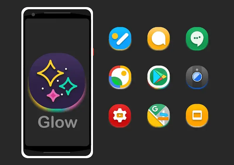 Glow - Icon Pack - screenshot 6