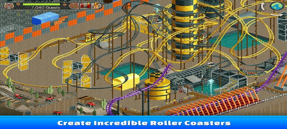 RollerCoaster Tycoon Classic APK - screenshot 1