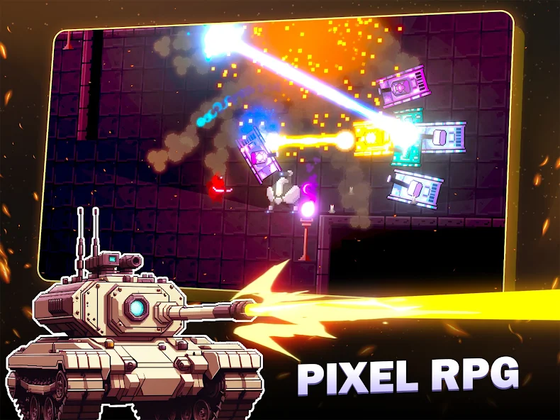Laser Tanks: Pixel RPG - screenshot 13