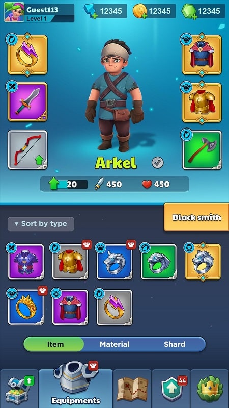 Athero Dungeon and Monster APK - screenshot 1