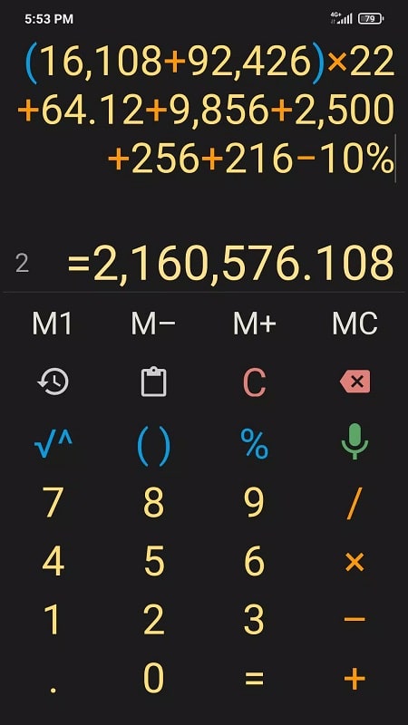 Voice Calculator Pro APK - screenshot 4