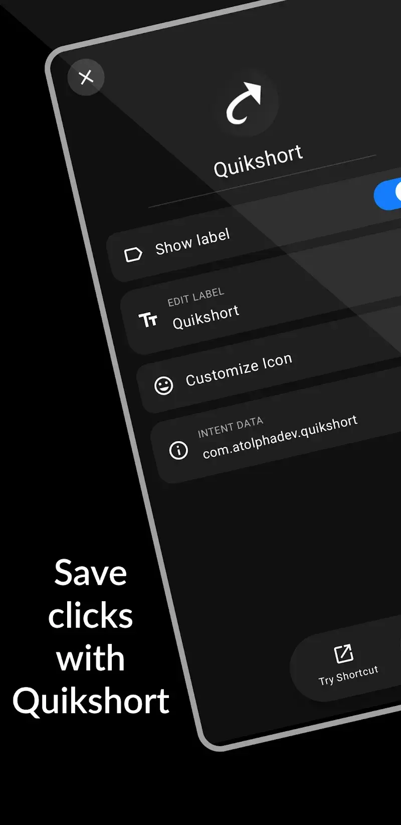 Quikshort Shortcut Creator - screenshot 3