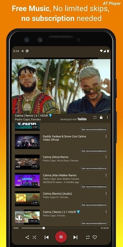 MP3 Downloader, YouTube Player APK - screenshot 2
