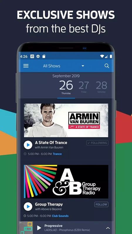 DI.FM Electronic Music Radio APK - screenshot 4