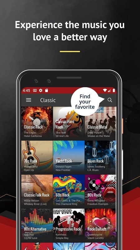 Rock Radio APK - screenshot 1