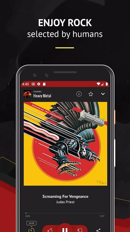Rock Radio APK - screenshot 2
