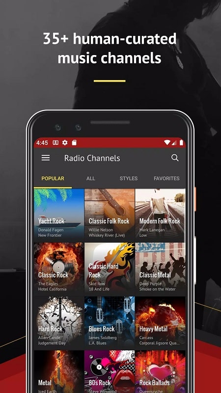 Rock Radio APK - screenshot 3