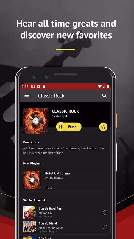 Rock Radio APK - screenshot 4