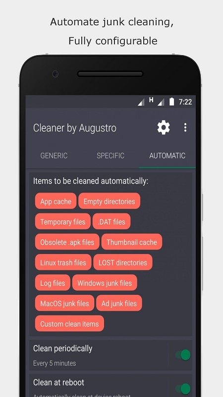 Cleaner by Augustro APK - screenshot 2