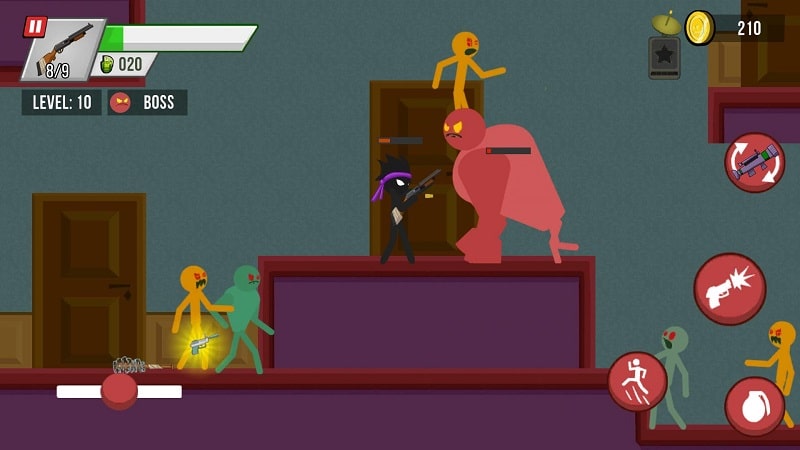 Stickman vs Zombies APK - screenshot 5