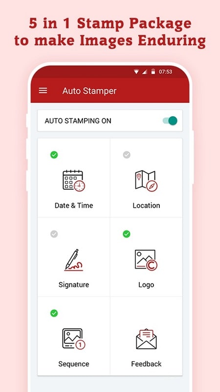 Auto Stamper APK - screenshot 3