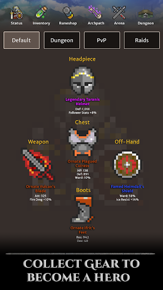 Hero of Aethric | Classic RPG - screenshot 1