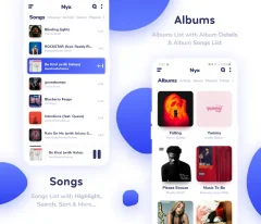 Nyx Music Player - screenshot 1