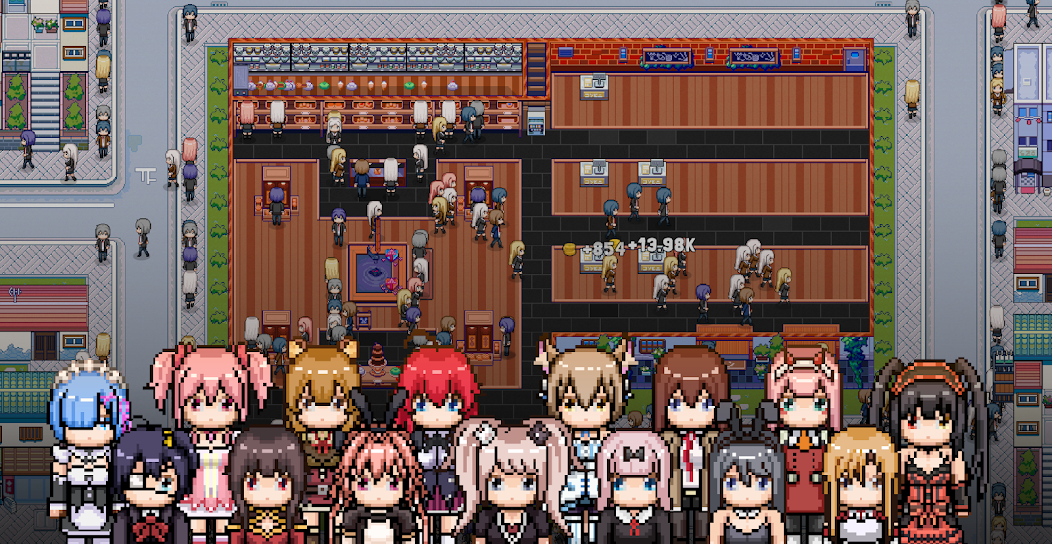 Cosplay Cafe - Anime Idle - screenshot 5