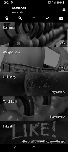 Kettlebell Home Workout - screenshot 1