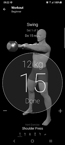Kettlebell Home Workout - screenshot 3