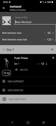 Kettlebell Home Workout - screenshot 5