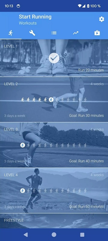 Start Running for Beginners APK - screenshot 2