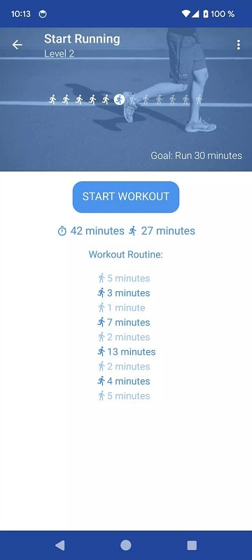 Start Running for Beginners APK - screenshot 5