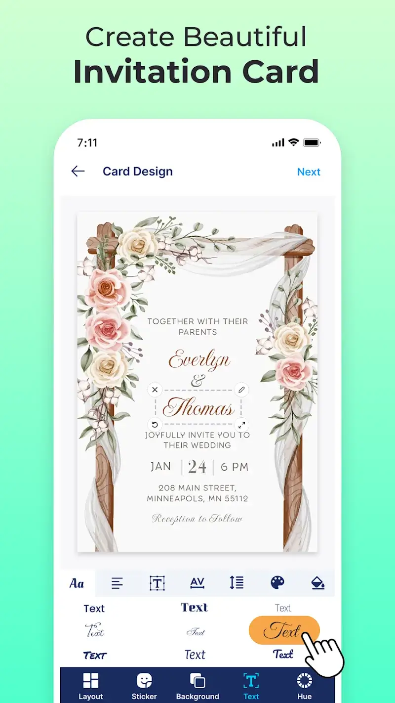 Invitation Maker & Card Design - screenshot 2