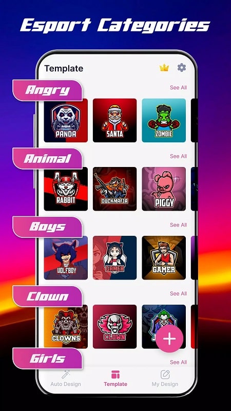 Gaming Logo Maker APK - screenshot 2