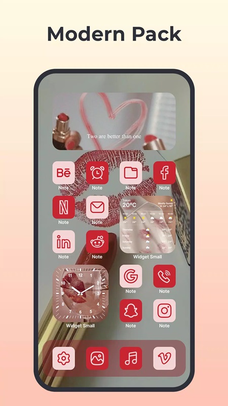 Themes Widgets &amp; Icon Changer APK - screenshot 3