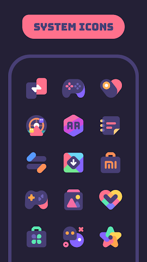 Mello Night Icon Pack - screenshot 3